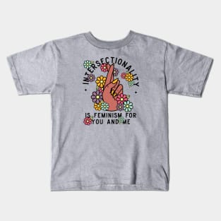 Intersectionality Feminism Kids T-Shirt